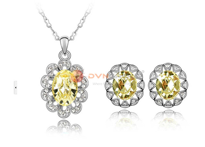 Rhodium Plated | Fashion Pendant Sets
